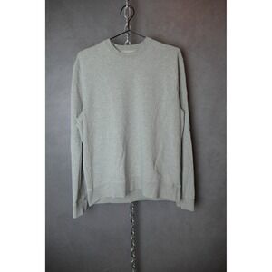 Outerknown Active Mens Medium Grey Organic Cotton Crewneck Sweatshirt